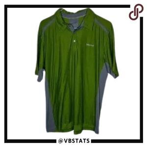 Marmot XL‎ Lime Green Outdoor Performance Polo